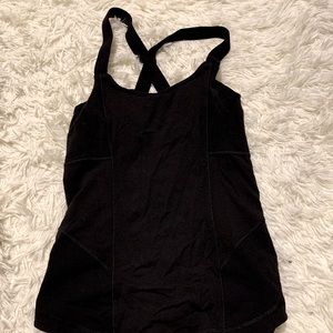 Black Lululemon Tank